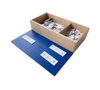 Premium Montessori Math Materials, 3+ lbs Solid Beechwood Division Box - Math Facts within 100, Wooden Manipulatives for Ages 7-10, Homeschool & Classroom(Divisions Equations and Dividends Box)