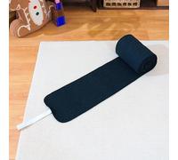 Premium Montessori Thousand Chain Mat - 1000x22.5cm Black Velvet Fabric Mat for Long Bead Chains, Skip Counting & Square Concepts, Montessori Math Materials for Kids, Homeschool Classroom Ages 4-9