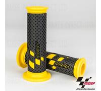 MotoGP GP Motorcycle Bike Handlebar Grips Handle Bar Race Grips Yellow New