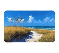 Premium Mouse Pad, Coast With Swaying Sea Oats, Comfortable Gaming Mousepad, Desk Mats, 25X30cm, Office, Computer, Game