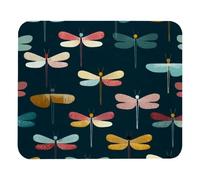 Premium Mouse Pad Cute Dragonfly Pattern Mousepads Desk Pad 25x30cm for Typing,Home,Computer