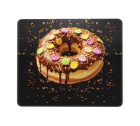 Premium Mouse Pad, Donut Office Mousepad Rubber Desk Pad 25X30cm for PC Gamer Office
