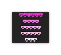 Premium Mouse Pad, Mother Mama Mommy Madre Mom Life Mouse Mat Ergonomic Desk Pad 25X30cm for Laptop Office Typing