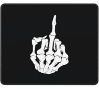 Premium Mouse Pad, Saying Fu-Ck Off Middle Finger, Comfortable Mousepads, Desk Pad, 25X30cm, PC, Typing, Office