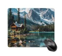 Premium Mousepads Canada Ohara Lake Yoho National Park 25X30Cm, Mouse Pad Ergonomic Desk Pad For Home Game Computer