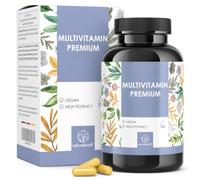Premium Multivitamin - High-Dose A-Z Complex | 180 Vegan Capsules with Essential Vitamins & Minerals Including Vitamin C, D3, B12, Zinc, Magnesium & OPC - Developed and Lab Tested in Germany