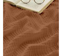 Premium Muslin Baby Blanket Set - 99.9% Cotton Musy Squares for Boys & Girls, Ideal for Newborns & Infants - Includes 2 Soft Towels (Red B: 200x230CM, Brown: 150x200CM)