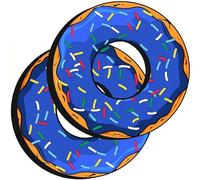 Premium MX Grip Donuts for Dirt Bike Motorcycle BMX - Blue Doughnut