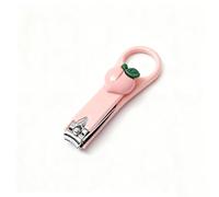Premium Nail Clippers, Cute Nail Care Kit Sturdy Nail Trimmer Fingernail Clippers for Girls Gift Kids,Honey Peach