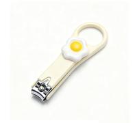 Premium Nail Clippers, Cute Nail Care Kit Sturdy Nail Trimmer Fingernail Clippers for Girls Gift Kids,Poached Egg