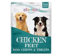 Premium Natural Chicken Feet Dog Treats: Delicious, High-Protein Snacks, Easy to Digest, Supports Joint Health, Dental Hygiene - Perfect for Your Pet's Active, Energetic and Healthy Lifestyle