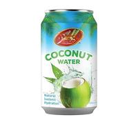 Premium Natural Coconut Water 12 x 320ml Cans Multipack | Refreshing Hydrating Vegan & Halal Beverage | Bulk Drinks Box for Home, Gym, Office & Lunchboxes