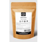 Premium Natural Corn Starch | Non-GMO | Fine Thickening Powder for Cooking & Baking | Packed in Resealable Kraft Paper Pouch | Eco-Friendly | Vegan & Vegetarian Friendly (400g)
