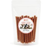 Premium Natural Dog Sticks 20 Pack - 100% Meat (20 Pack, Rabbit)