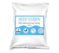 Premium Natural Dog Treat (200g, Beef Strips)