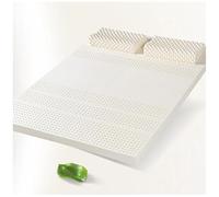 Premium Natural Latex Mattress Topper - 2.5/5cm Thick Comfortable Bedding Pad for Single & Double Beds Ideal Sleep Solution 39x75in (100x190cm)