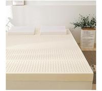 Premium Natural Latex Mattress4 Inch Comfort King/Queen/Full/Twin SizesHypoallergenic EcoFriendly Ideal for Home & Hotel 160x210cm (63x83in) with Nic Cover Included