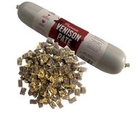 Premium Natural Raw Dog Training Treats & Pate Bundle | 1 x 100g Natural Raw Venison Training Treats | 1 x 400g Venison Pate | Grain Free, High Protein