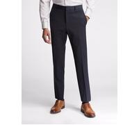 Premium Navy Panama Slim Suit Trousers Ted Baker Navy 48R