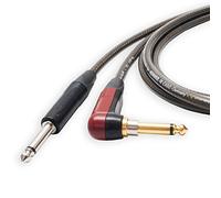 Premium Neutrik Angled Silent, Spirit XXL Guitar Lead. Bass Cable (25cm)