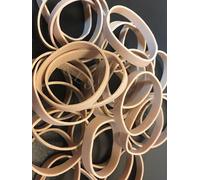 Premium No.60 Rubber Bands - 40mm x 6mm - Natural or Blue - 454g (Colour: Blue)