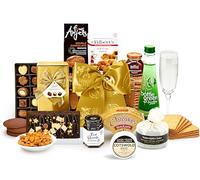 Premium Non-Alcoholic Gift Set - Wellington Alcohol-Free Hamper t with Sparkling Presse, Farmhouse Cheddar, Chocolate Cake, Pate - Birthday Food & Drink Gifts, from Regency Hampers
