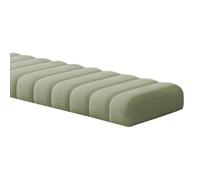 Premium Non-Slip Bench Cush 4.5cm Thick Washable & Removable Seat Pad for Indoor/Outdoor Use Sizes: 120x40 100x40 80x40 160x40 Green Perfect for Bay Window 40x130cm