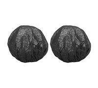 Premium Non-Woven Microphone Cover - 100Pcs Karaoke Mic Covers for KTV, Home, Bar, News Interviews(黑色)