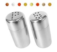 Premium Nonrust Steel Salt & Pepper- Rustproof Easy-Refill Design for Modern Kitchens & Outdoor Cooking Hygienic Cooking Spices Jars