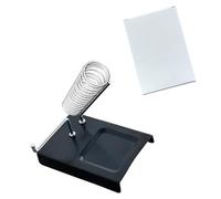 Premium Nonrust Steel Soldering Iron Stand for Enhancing Durability Rusts Proof Properties and Secure Placement in Various Setting Nonslip Base