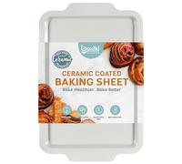 Premium Nonstick Ceramic Jelly Roll Pan, 15 x 10 Inches - PTFE & PFOA Free Baking Pan Perfect for Every Kitchen - Multipurpose Cookie Sheet for Baking, Roasting, and More
