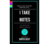 Premium Notes Journal - 1 year Minimalist planner notebook - Lined pages - 6x9 Paperback - Sarcastic/Funny Church Notebook The Real Rileys: Men's Journal - Black
