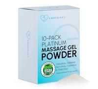 Premium Nuru Massage Gel Powder (Pack of 10) | 5g Travel Sachet Makes 500ml/ 16.9 fl oz | Made in Japan | Paraben & Glycerine Free
