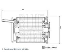 Premium OEM Spec Blueprint Fuel Filter for Audi A6 Audi Q7