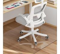 Premium Office Chair Mat for Hardwood Floors - Non-Slip PVC Desk Protector Rectangular Transparent Mat (63"x79"/160x200cm) for Home & Office Use