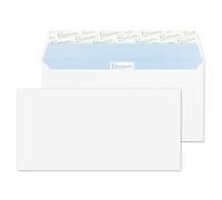 PREMIUM Office Envelopes DL+ 229 (W) x 114 (H) mm Adhesive Strip White 120 gsm Pack of 500