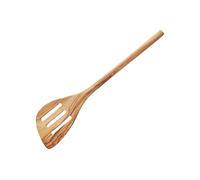 Premium Olive Wood Spatula, Sleek Slotted Cooking Utensil, Lightweight Spatula Tool, Authentic Olive Utensil Premier Housewares Natural One Size