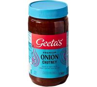 Premium Onion Chutney 1.5Kg - Authentic Indian Chutney Jar, Tangy & Spicy Flavourful Condiment Spread for Sandwiches and Snacks, Gluten-Free and Vegan