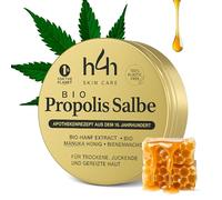 Premium Organic Propolis Ointment | 40 ml | high Propolis concetration for Dry, Irritated & Eczema-Prone Skin | Natural Hemp & Beeswax Formula | Dermatologist-Recommended & Plastic-Free Tin