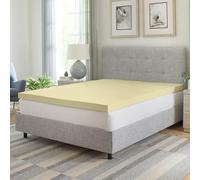 Premium Orthopaedic Memory Foam Mattress Topper to Fit Single, 4ft, Double, King Size Bed Available In 1", 2" Thicknesses Soft Non-Allergenic Mattress Topper (Single, 1 inch)