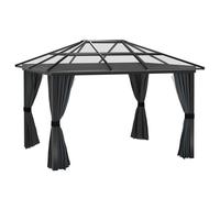 Premium Outsunny 3 x 3.6m Aluminium Hardtop Gazebo Canopy - High-Quality, Durabl