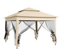 Premium Outsunny Garden Folding Tent - Heavy Duty Pop Up Gazebo for Parties, Wed