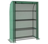 Premium Outsunny Mini Greenhouse: 4 Tier Shelves, Portable & Durable, 170H x 120
