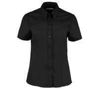 Premium Oxford Tailored Short-Sleeved Shirt Kustom Kit Black 26