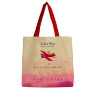 Premium Paper Cotton Bag, The Little Prince Para los que Viajan (25x25cm)