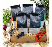 Premium Pasta Hamper Gift Box by The Yorkshire Pasta Company | Yorkshire Hamper With Award Winning Pasta 5 x 500g Bags and Recipe Cards | Featured on TV | Gourmet Pasta Gift | Vegan | Made in UK
