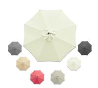 Premium Patio Parasol CoverWaterproof Garden Umbrella Protector for Outdoor Deck Terrace & Patio & Resistant Fits Offset Umbrellas