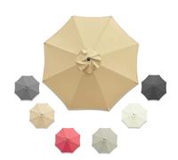Premium Patio Parasol CoverWaterproof Outdoor Umbrella Protector for Garden Deck or TerraceFits Cantilever Umbrellas Resistant Weatherproof
