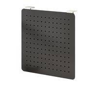 Premium Pegboard Organizer Kit - Versatile Desktop Storage for Crafts, Stationery, and Ornaments - Black 28.5"x14.2" with Accessories for Easy Organization