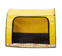 Premium Pet Tent, 70x55x45cm Playpen for Cats, Oxford Cloth Folding Cat Playpen Anti-Scratch, Breathable Mesh Zipper Closure Nesting House, Stable Multifunctional Cat Birthing Box for Pets